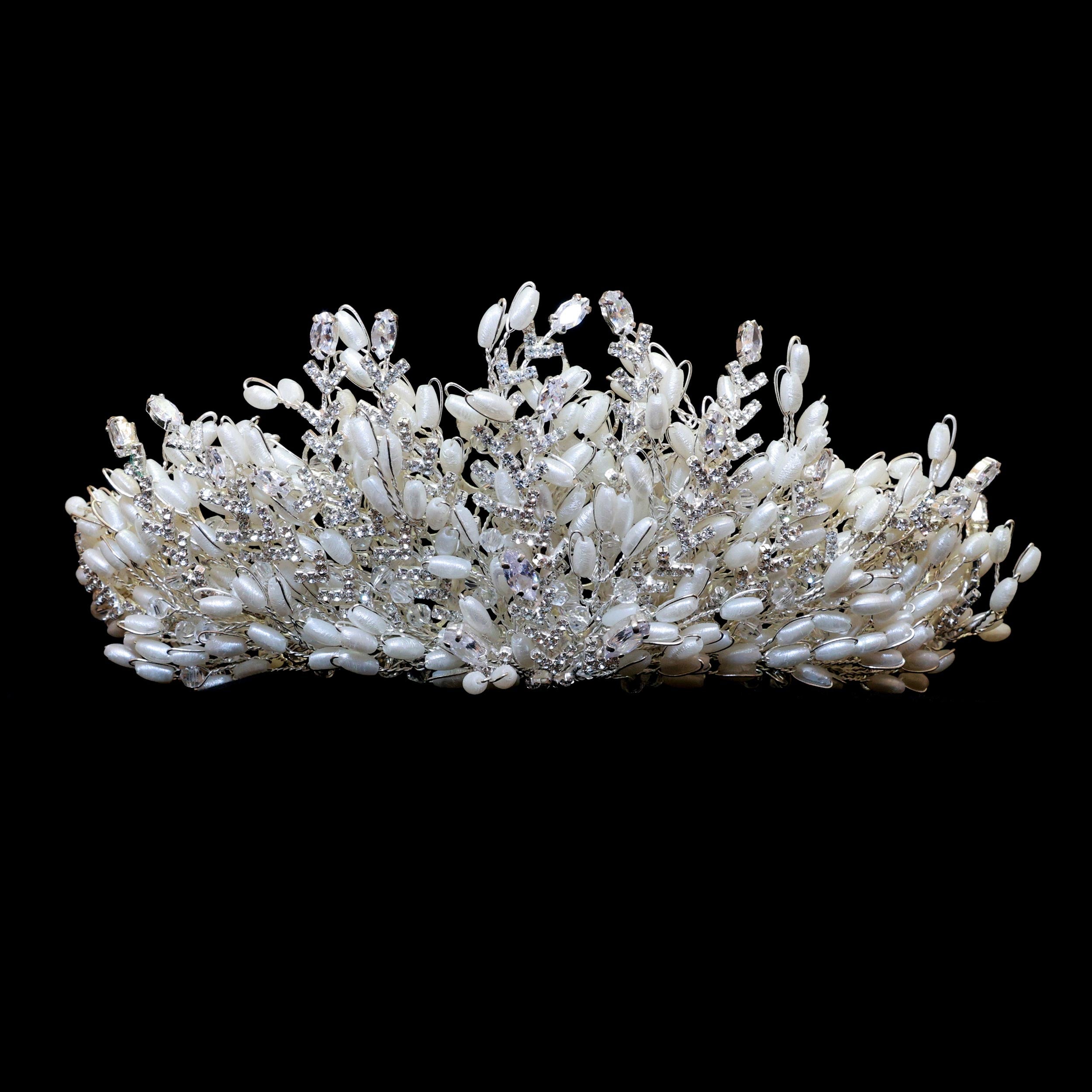 Pearl Petals Crown